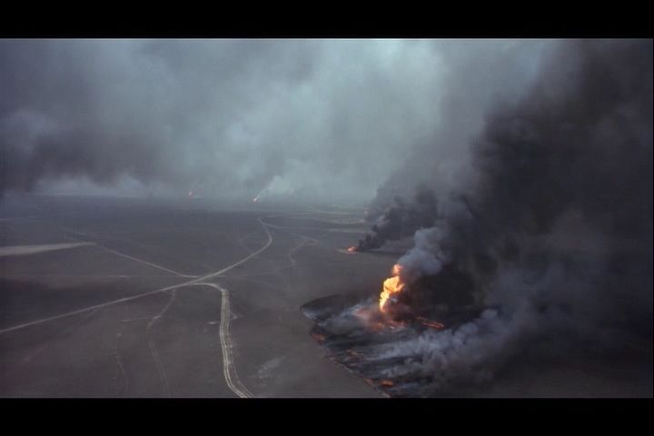 destruction de l'environnement de la servitude moderne chapitre 6 puits de petrole en feu